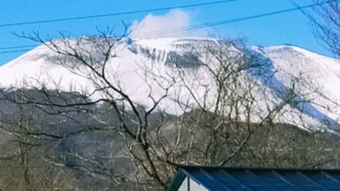 地域振興‼も同時に考えたいリゾート長野・軽井沢リモート生活 小雪の軽井沢にも春の訪れが~春よ来い!浅間を眺める地元や商店街やにも笑顔はいつか・・