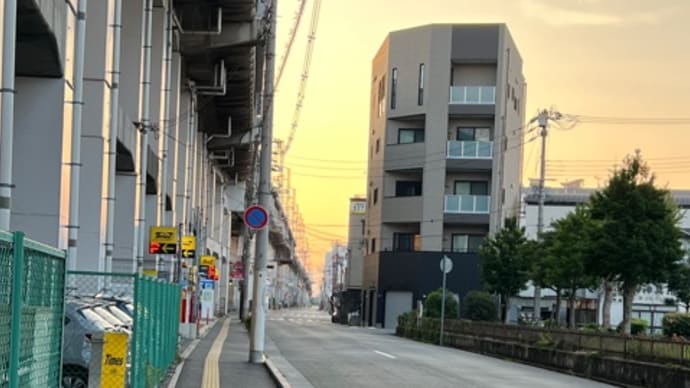 早朝出勤してみた