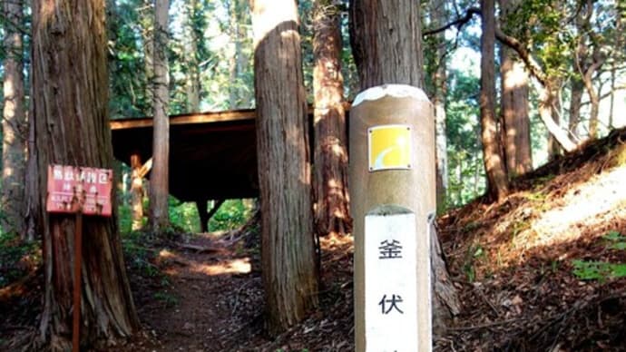 釜伏峠、塞神峠(さいじんとうげ)奥武蔵グリーンライン沿いにある峠