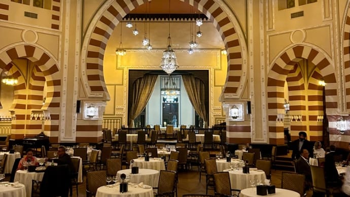 エジプト6日め④ The 1902レストランでアスワン最後の晩餐