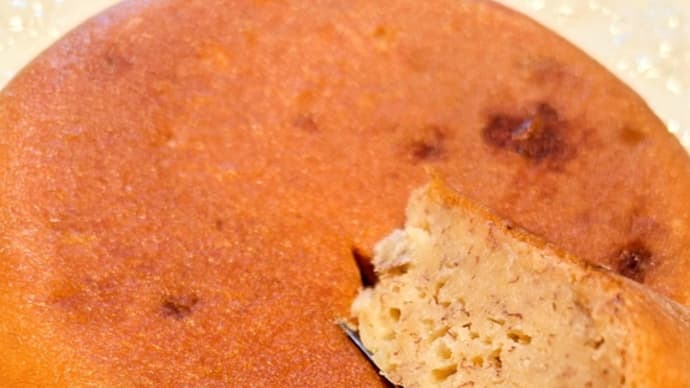 炊飯器でバナナケーキ♪オリゴ糖で腸内環境改善!