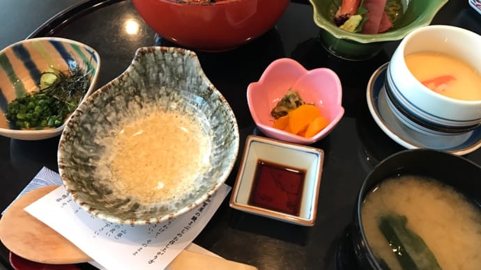 加賀屋@有明　「鰻まぶし御膳」