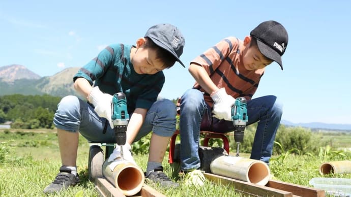 【竹灯籠の制作と竹林保全、新しい竹工芸の創出】