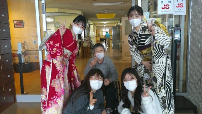 振袖でご面会 (^^♪