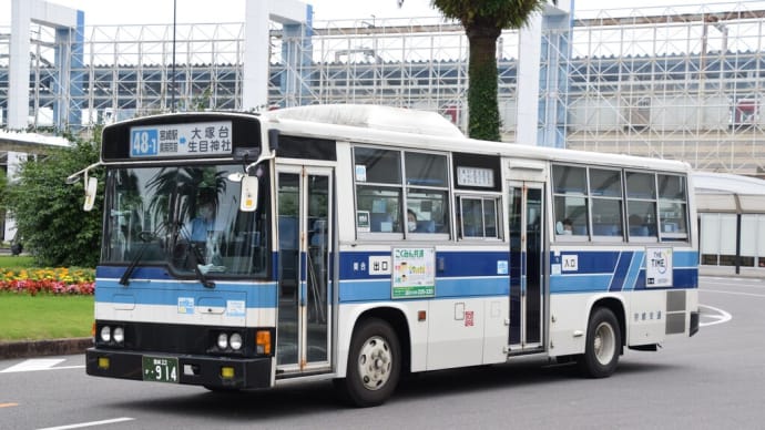 今日もがんばる宮崎交通のバス（２０２４年６月８日）　