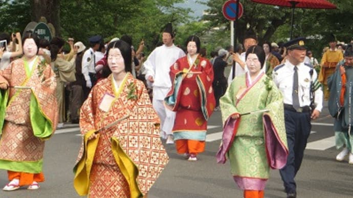 まもなく葵祭の行列＿5/15 京都の町が優雅な音と色に包まれる