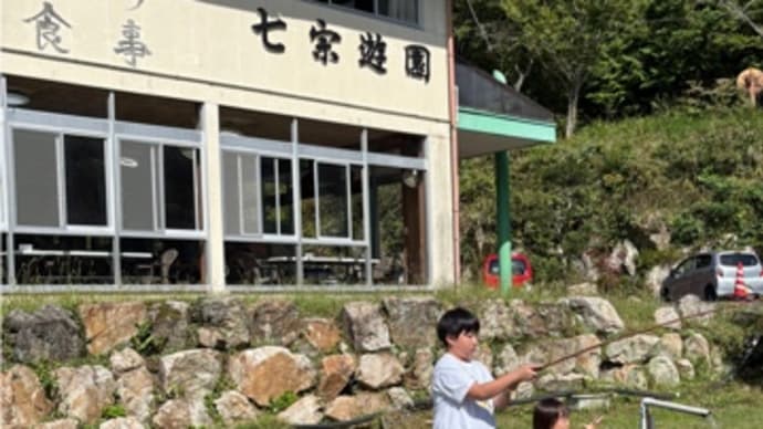マス釣り