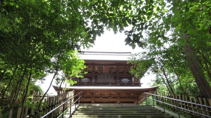 夏 昼下がりの円覚寺 三門(山門)