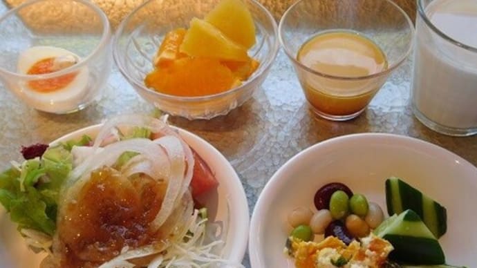 お宿の朝食 3日目