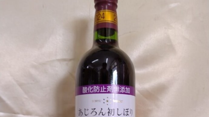 新酒ワイン第6号 蒼龍あじろん 実は1番