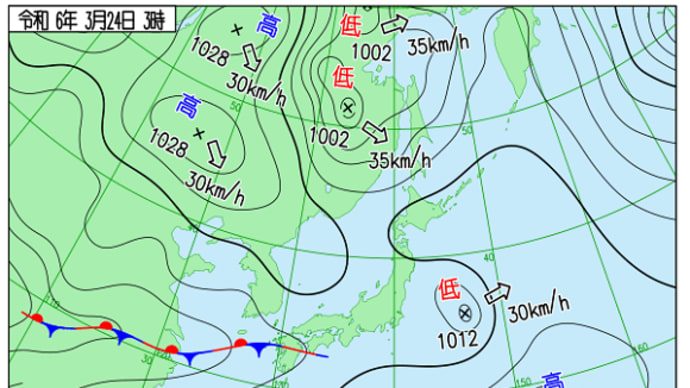 春の嵐が客を招く