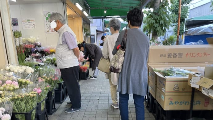 大須の花市場、その他