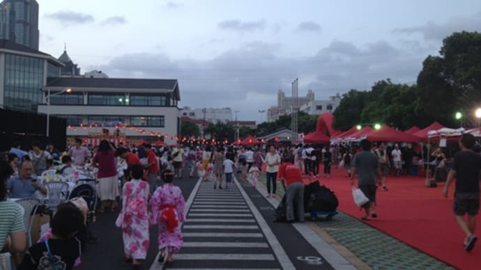 初めての夏祭り