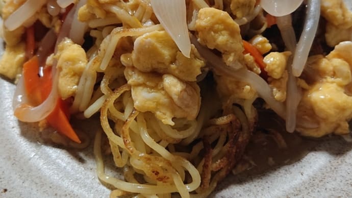 雰囲気で作る、あんかけ焼きそば