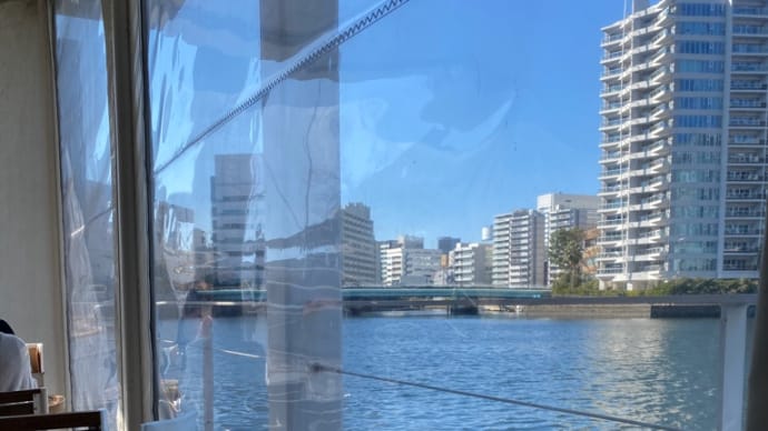 水辺のレストランで冬ランチ @天王洲アイル