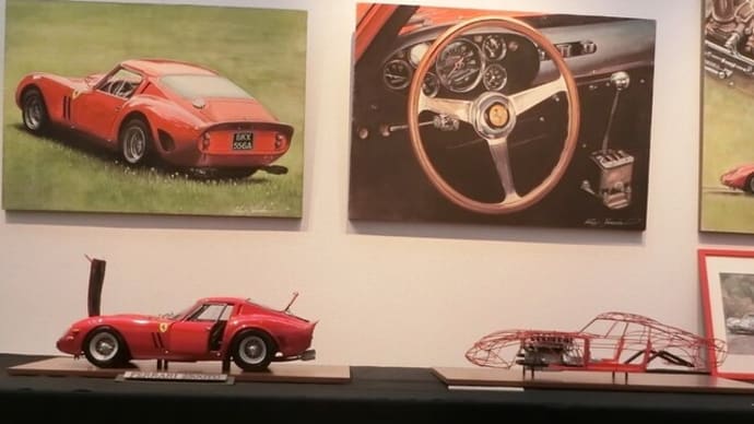 フェラーリ木製モデラー山田健二作品展 高崎シティギャラリー