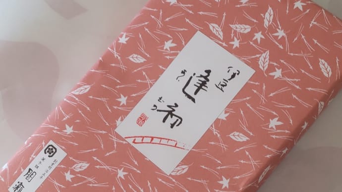 ヤマハ発動機優待注文の和菓子届きました