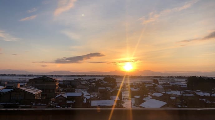 新潟の冬の素晴らしい空気を堪能しましたー💖