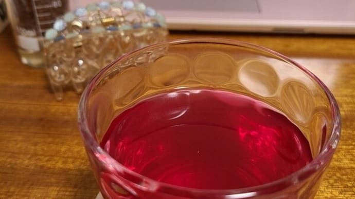 赤紫蘇ジュース作りました2021