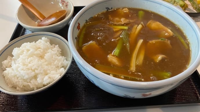 旨いカレー南蛮蕎麦!