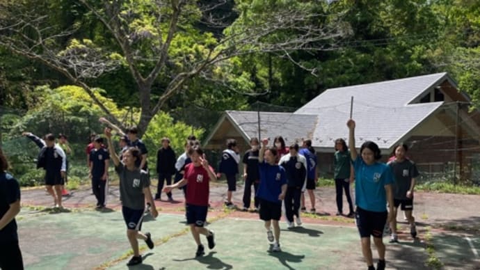Xコース合宿【桐花園】3日目 Bチーム朝練