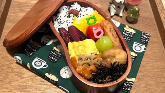 なんか涼しくならんね〜弁当