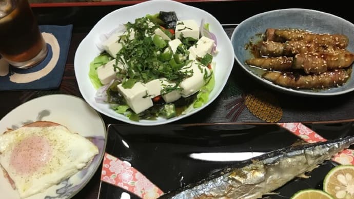 豆腐サラダ