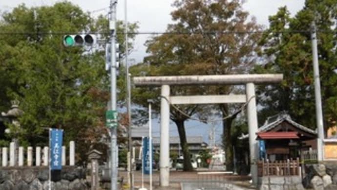 美江寺宿跡と美江神社 in 岐阜県瑞穂市巣南