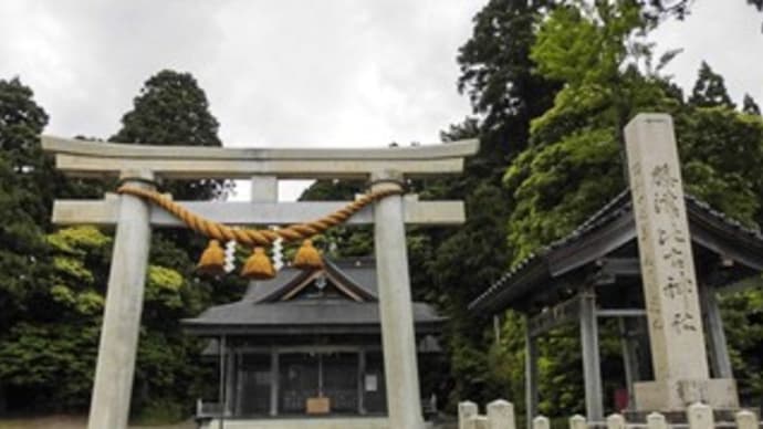 藤津比古（ふじつひこ）神社 in 石川県七尾市中島町