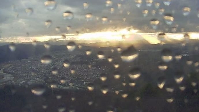 やっと雨あがる