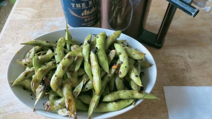 ウォーキング後の一杯は・・・