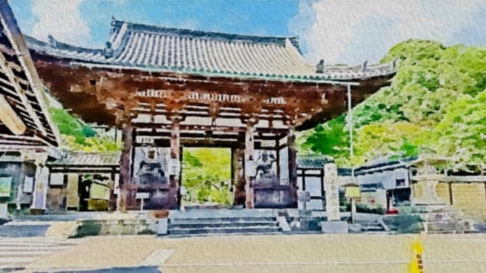 石山寺　東大門　重要文化財