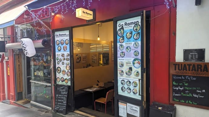 GO RAMEN@オークランド 海外ならではの「Cheese'n Spicy Tonkotsu Ramen」に魅了されました!