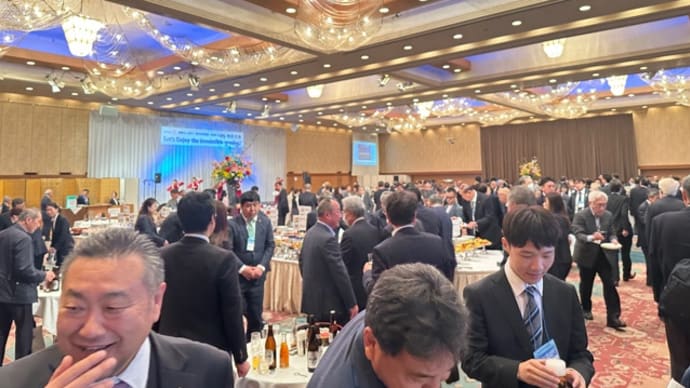 ロータリークラブの懇親会も終わりました