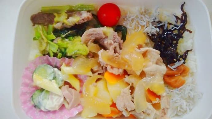 長男お弁当（6/30）