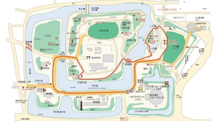 高岡古城公園の紅葉 2024
