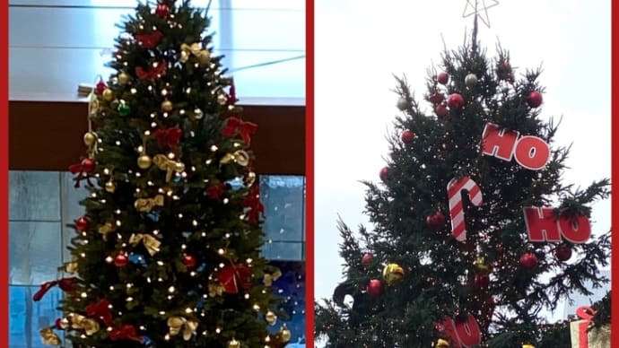 大阪市内で見つけたクリスマスツリー
