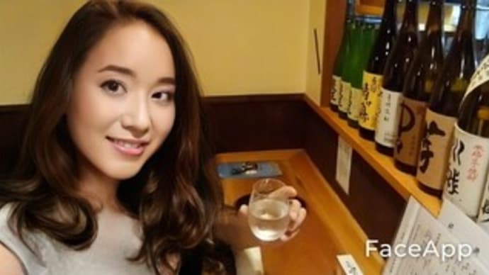 日本酒で乾杯