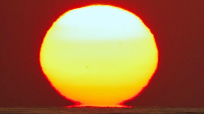 達磨太陽(朝陽) 2024年だるま朝日26号 9月10日