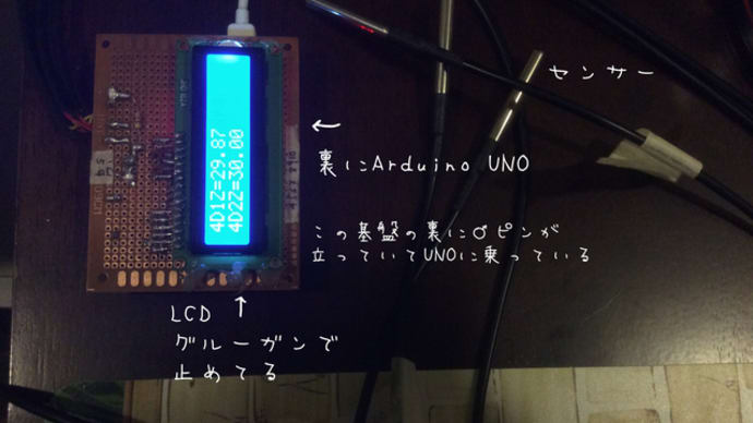 デジタルな温度計 その2