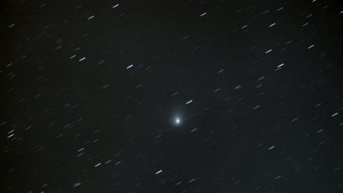 コンドミベランダからZTF彗星を撮影