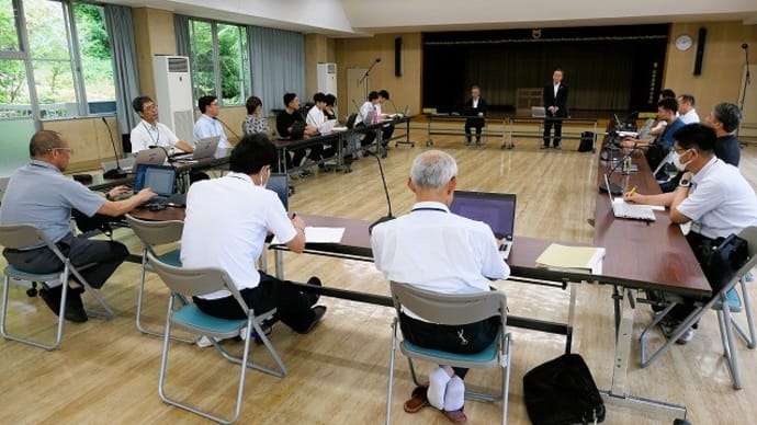 ゼロカーボン推進プロジェクト会議&上生坂上空からの風景