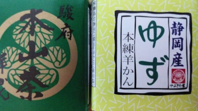 一口羊羹 (本山茶・ゆず)