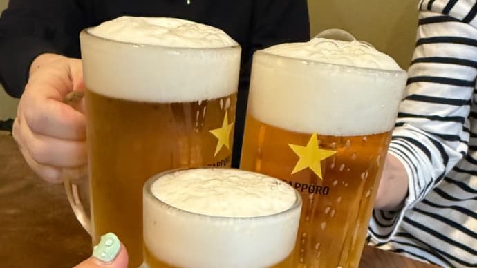 名前のない女子会5月はご近所飲み。