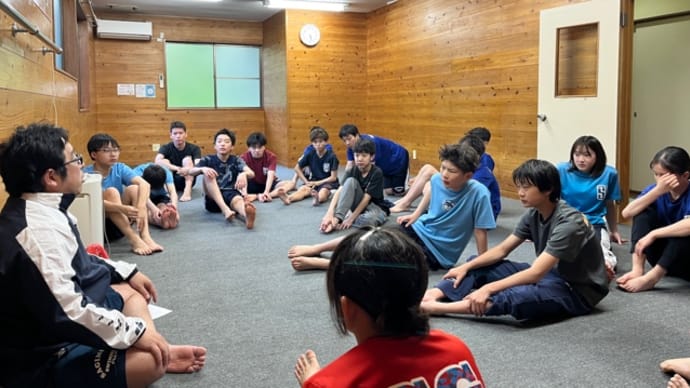 Xコース合宿【桐花園】1日目Aチーム夕練