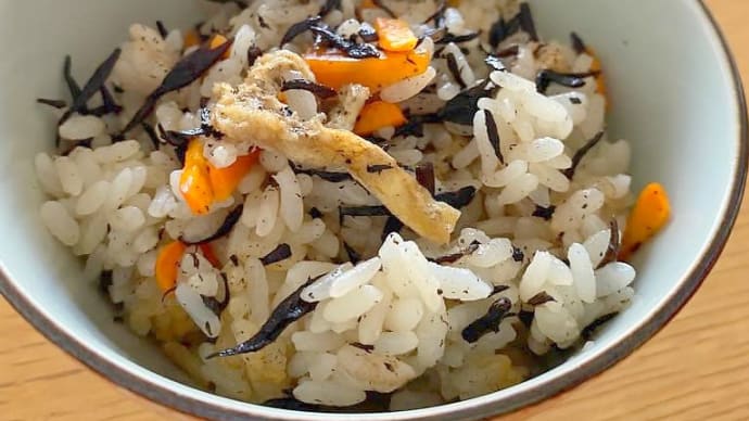 ひじきの炊き込みごはん