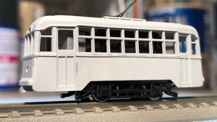 秋保電車の3Dプリントキットを組む その1