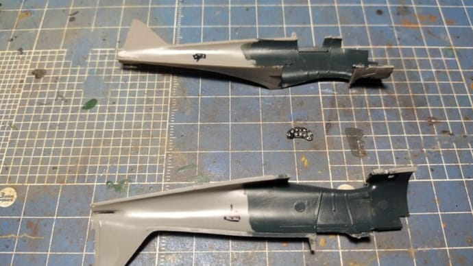 ICM1/72 中島 Ki-27 九七式戦闘機 甲・乙 製作記 その2・エンジン取り付け