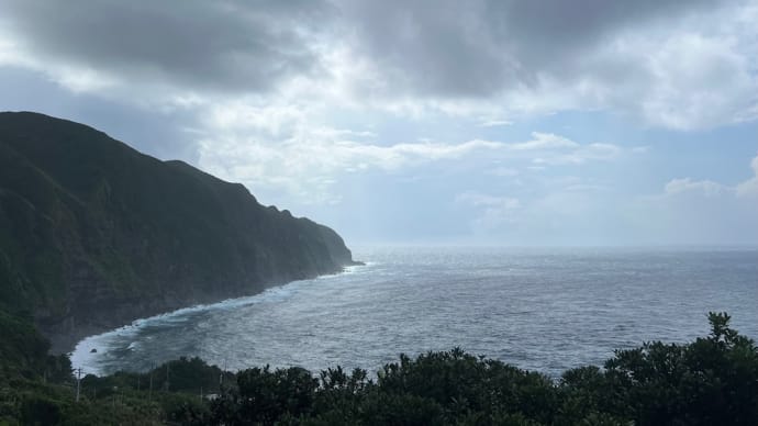 藍ケ江の海。✨⛅️☔️8月31日(土)          台風10号🌀