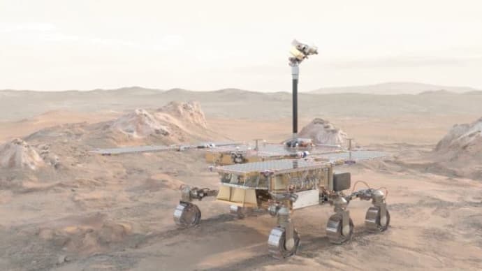 NASAとの協力拡大で火星探査車を2028年に打ち上げへ！ ロシアによるウクライナ侵攻で中止になっていたエクソマーズ2022